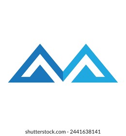 Mountain icon Logo Template Vector illustration design