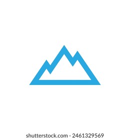 Mountain icon Logo Template Vector illustration design