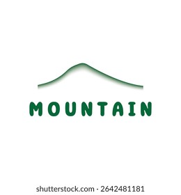 Mountain icon Logo Template Vector illustration design
