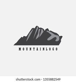 mountain icon logo vector design template