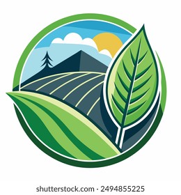  Mountain icon Logo vector illustration design Template