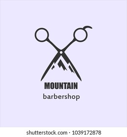 Mountain Icon scissors