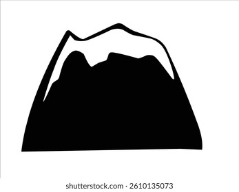 mountain icon symbol design vector