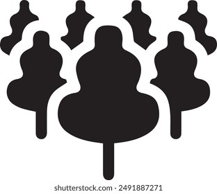 Bergsymbol Symbol Vektorgrafik Bild Illustration EPS 10