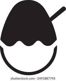 Mountain icon symbol vector image illustration EPS 10