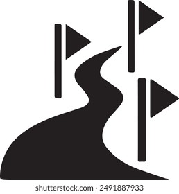 Bergsymbol Symbol Vektorgrafik Bild Illustration EPS 10