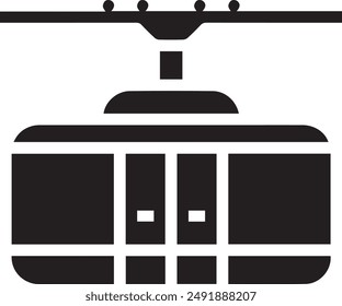 Mountain icon symbol vector image illustration EPS 10