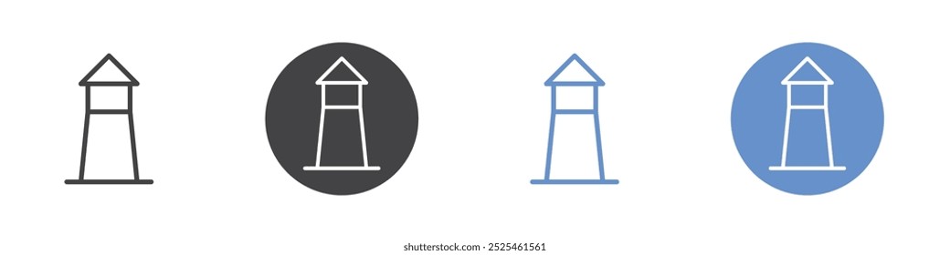 Bergsymbol Dünner Umriss Kunstsymbol