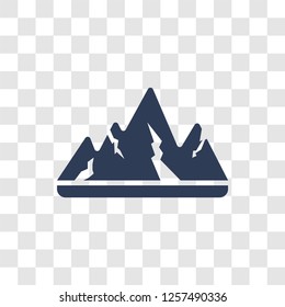 mountain png stock vectors images vector art shutterstock https www shutterstock com image vector mountain icon trendy logo concept on 1257490336