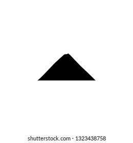 Mountain icon vector
