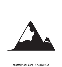 Mountain Icon Vector Design template