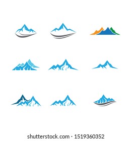 Mountain icon vector illustration design