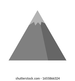 Mountain icon. Vector illustration, eps 10