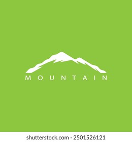 mountain icon vector illustration template design