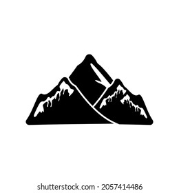 mountain icon, mountain vector, mountain logo sign symbol of nature landscape illustrations