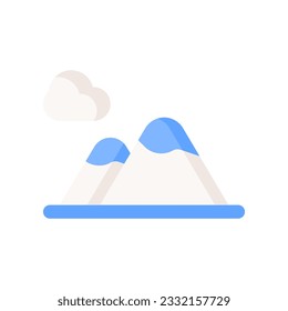 mountain icon for your website design, logo, app, UI.