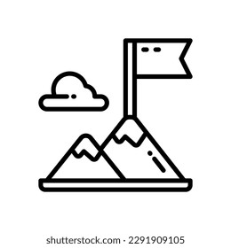 mountain icon for your website, mobile, presentation, and logo design.