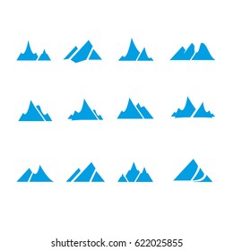 Mountain icons