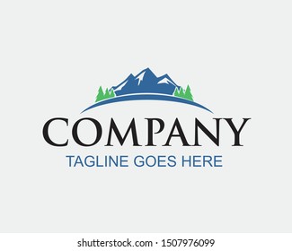 mountain illustration adventure outdoor  Vector graphic