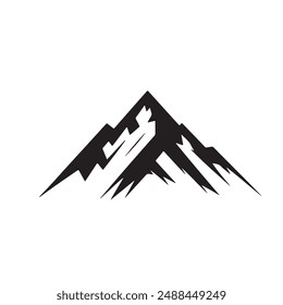 Mountain Illustration Icon Vector art 