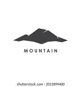 Mountain illustration logo vector design