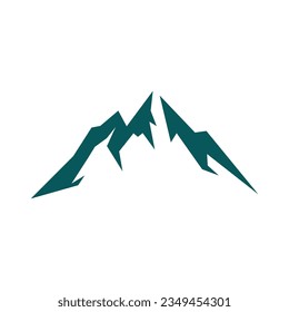 Mountain illustration logo vector design