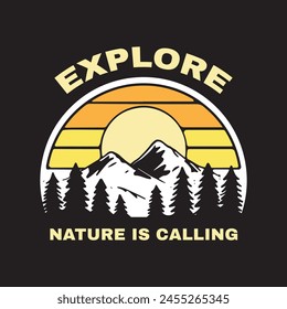 mountain illustrations and logos for your business materials