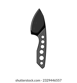 mountain knife camping cartoon. compass recreation, nature forest, leisure tourism mountain knife camping sign. isolated symbol vector illustration