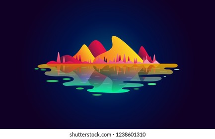 Lake Coloring Page Images Stock Photos Vectors Shutterstock - 