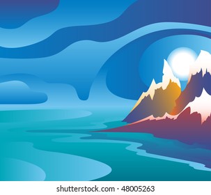 Mountain landscape