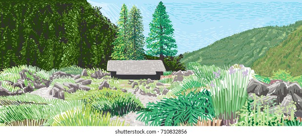 mountain landscape