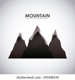 mountain landscape design, vector illustration eps10 graphic 