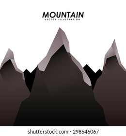 mountain landscape design, vector illustration eps10 graphic 