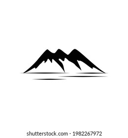 mountain landscape outdoor logo design
