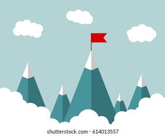 Mountain. Landscape success