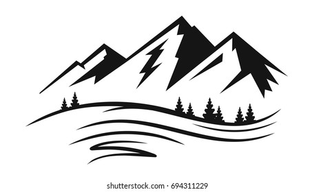 雪山 イラスト Hd Stock Images Shutterstock