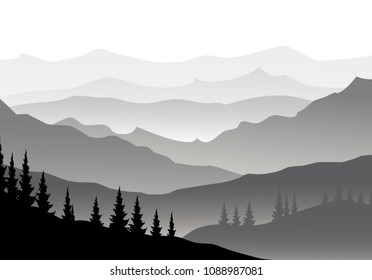 Mountain Landscape
Mountain Landscape is a vector illustration.