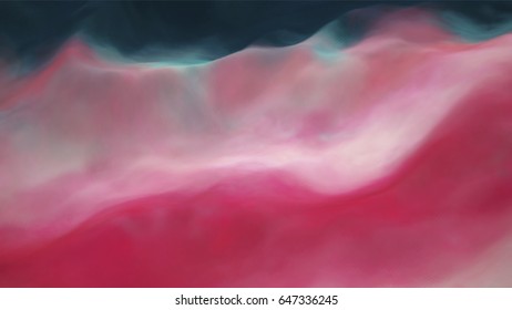 Mountain Landscape. Vector Illustration. Abstract Background.