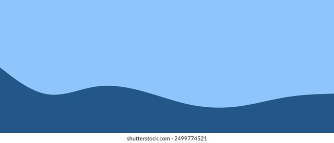 mountain layer vector abstract, modern, stylised graphic layered mountain range background texture. Blue landscape background design.