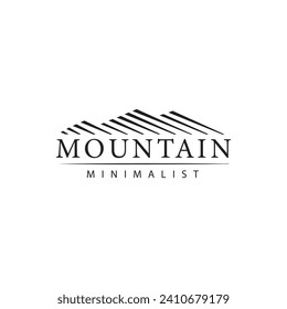 MOUNTAIN Letter logo design template vector. MOUNTAIN Business abstract connection vector logo. MOUNTAIN icon circle logotype.
