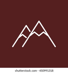 Mountain Line Icon