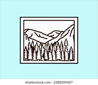 Mountain Line Vector Illustration. Mountain landscape sketch art illustration.
Simple Sketched Hare ideal for Cards, Posters, Wall Art. shirt.