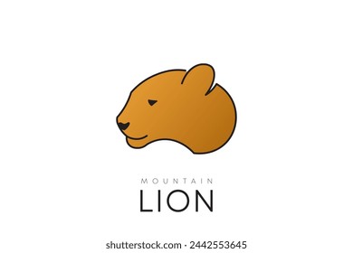 Mountain Lion logo with minimalistic design.