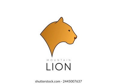 Mountain Lion logo with minimalistic design.
