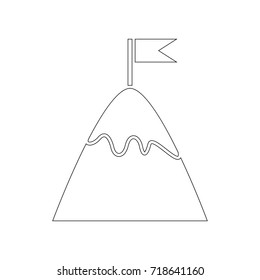 mountain location icon