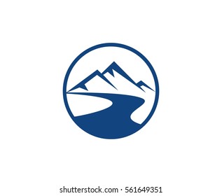Mountain Logo Stock Vector (Royalty Free) 561649351