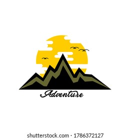 Mountain logo for Adventure Logo Design.
