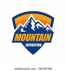 Mountain Logo Adventure Expedition