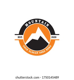 mountain logo , adventure logo vector