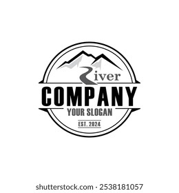 logotipo de montanha , vetor de logotipo de aventura